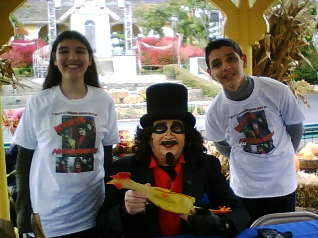 This was taken at Six Flags Fright Fest: the very first time I ever met Svengoolie!